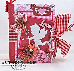 Authentique Sweetheart Valentine Mini Album Tutorial - Kathy by Design