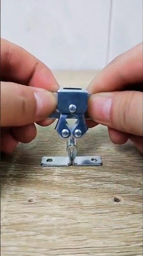 🔒🪑 How to Easily Add a Lock to Cabinets!