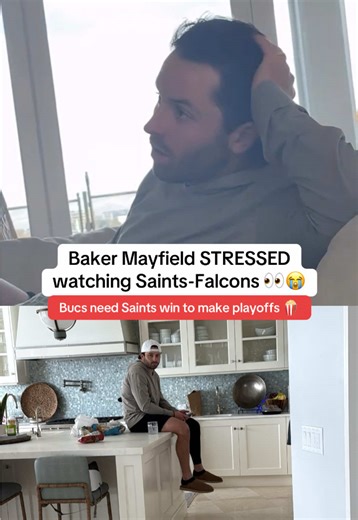 Baker Mayfield Reacts to Saints vs. Falcons Game