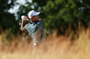 74K views · 832 reactions | What a recovery. Si Woo Kim at the 17th at The 150th Open. Kim saved par by holing a brilliant shot from the Road Hole bunker. Watch The Open Revisited live on YouTube today. | The Open | Facebook