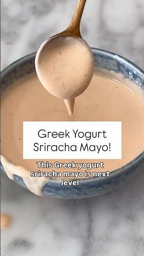 Healthy Sriracha Mayo High Protein & So Easy