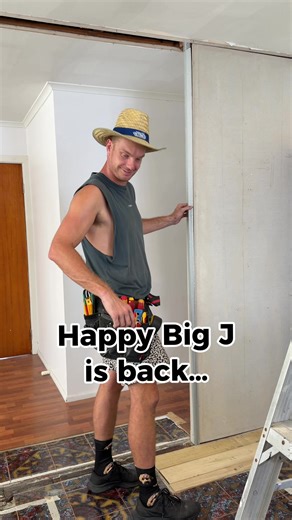 We low key need to win lotto the bank account has had a hit the past 6 weeks. Fingers crossed our next video has a kitchen reveal! #diykitchen #electrician #husband #renovation #diy