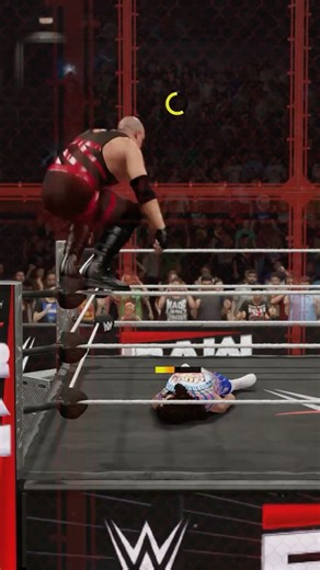 Kane DESTROYS Dude Love inside Hell in a Cell | WWE 2K25 4K