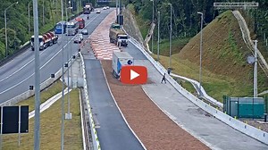 Trucks without brakes - A runaway truck ramp is a traffic device that enables vehicles which are having braking problems to safely stop -- Engineering and architecture