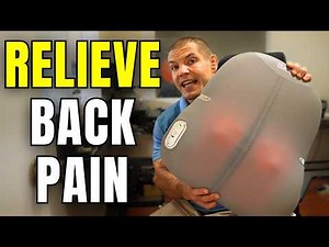 Sore Back When Sitting? SKG TS700 Back Massager Review