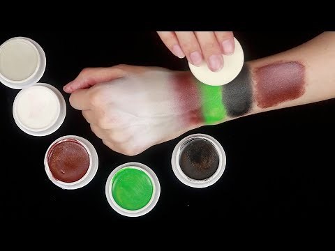 Spirit Halloween Cream vs. Grease Makeup