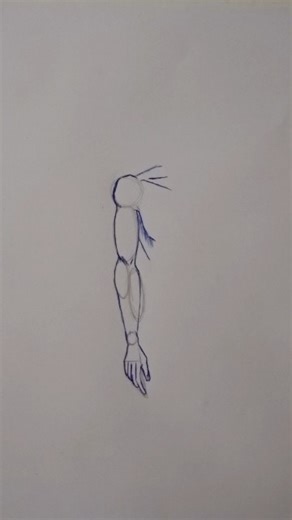 How to draw an arm |Easy Steps| #art #shorts