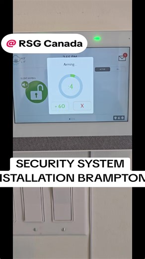 home security system installation Brampton #homesecuritytips #homesecurity #securitysystem #securityalarm #homealarm