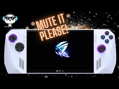Asus ROG Ally - Disable Slash Sound on Boot guide