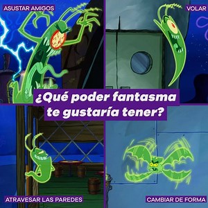 2.5K views · 67 reactions | Imagina que despiertas el día de #HallowNick con un súper poder fantasma...  ¿Cuál te gustaría tener durante 24 horas?  | Nickelodeon en Español | Facebook