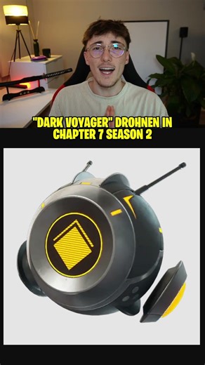 Dark Voyager drone! 🤯 #marvv #fortnite