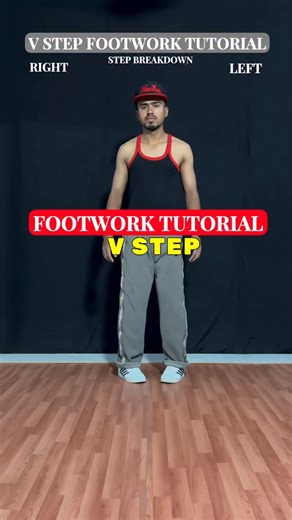 𝐀𝐚𝐰𝐚𝐫𝐚𝐏𝐚𝐧𝐭𝐢 𝗦𝐮𝐧𝐝𝐚𝐫 𝗦𝐡𝐚𝐡 on Instagram: "V STEP Footwork Tutorial For Beginners 😎 #footwork #dancetutorial #dance #viralvideos #instamood #instapic #viralpost❤️ #dancevideo #hiphopstep #vstep #hiphop"