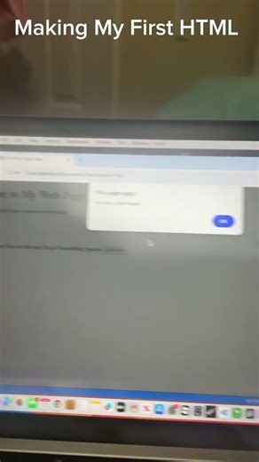 Making My First HTML📁 #html #javascript #coding #firsttime #hindisong
