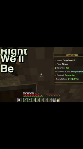 We'll be right back meme