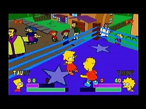 The Simpson's Wrestling (New Challenger Circuit with Bart Simpson)