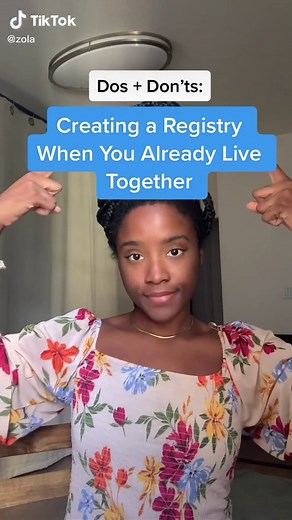 Creating a Wedding Registry for Couples Living Together