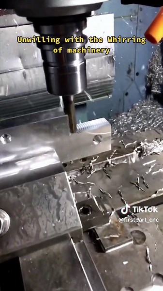 Machine Music. #cncmachining #machinemusic #cncmilling #relaxing #machine #cnctiktok #foryou #fyp #cncshop #manufacturing