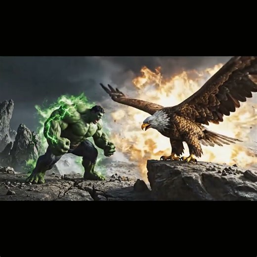Hulk + Eagle Fusion – The Gamma Wing Titan