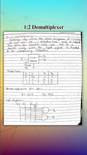 1:2 Demuliplexer #shorts