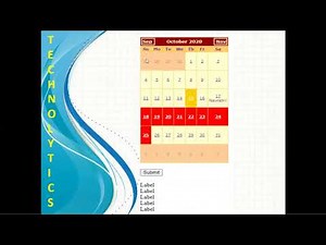 Demonstrate the use of Calendar control using ASP.NET and C#