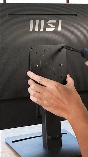 Three Steps to Mount Your Mini-PC on the Monitor | MSI