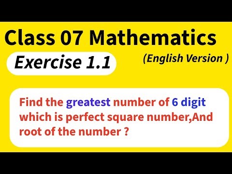 Important Math Solutions | Exercise 1.1 | Chapter 1 | Class 7 Math (English Version)