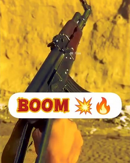 AKM Rifle Shooting Test #Shorts🔥
