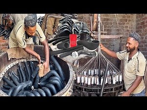 How Radiator Hose Pipes Are Made | Inside Pakistani Rubber Factory