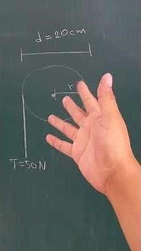 ¿Cómo calcular el torque? 2 min. de física 😉 #física #matemáticas