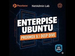 Proxmox 9.1: Ultimate Ubuntu Server Setup & Automated ZFS Backups