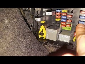 Dodge Journey AC Fuse AC Relay