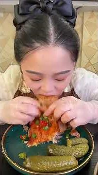 SPICY Pork Belly ASMR! 🌶️ Satisfying Extreme Crunch MUKBANG 🎧