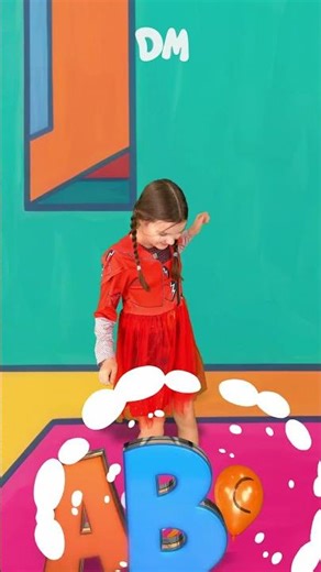 ABC Song with Dancing and Balloons #kidsvideo #alphabet #fun