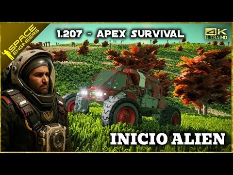 👽INICIO ALIEN👽 APEX SURVIVAL ||Space Engineers|| Gameplay Español [DIRECTO 4K]