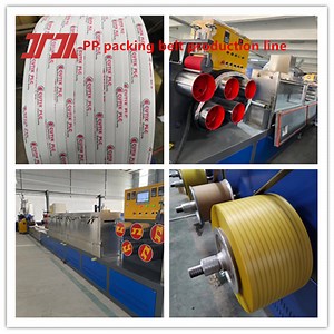 [Hot Item] Plastic Machinery PP Strapping Production Line with Servo Wrapping Machine