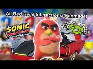 All Red Rival Interactions | Sonic Racing CrossWorlds Fanmade!