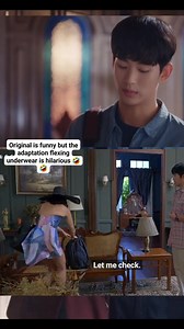 Original is funny but the adaptation flexing underwear is hilarious 🤣🤣 #itsokaynottobeokay #KimSooHyun #SeoYeaJi #AnneCurtis #JoshuaGarcia #adaptation #original | Maam Karen