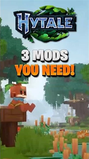 3 MUST-HAVE Mods For Day 1 Of Hytale!