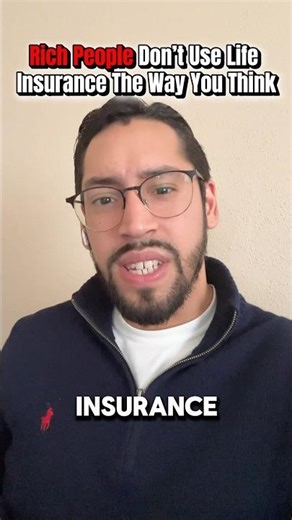 Rich use life insurance to build wealth not die #lifeinsurance #wealth #money