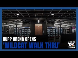 Rupp Arena Opens Wildcat Walkthru Store