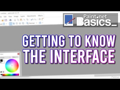 Getting To Know The Interface | Paint.NET Basics #1