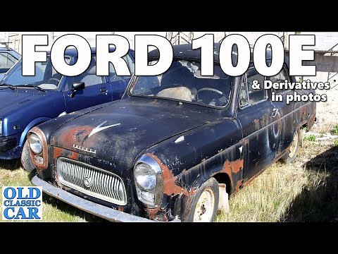 Ford 100E Popular, Prefect, Anglia & Escort/Squire estate cars