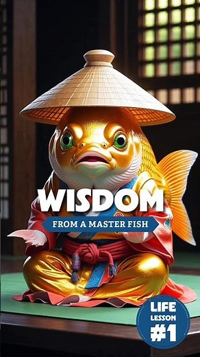 Fish Philosophy: Wisdom from a Fish | Life Lesson 1 #fish #shortsfeed #motivation