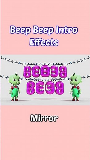 Beep Beep Intro Effect Funny Revision