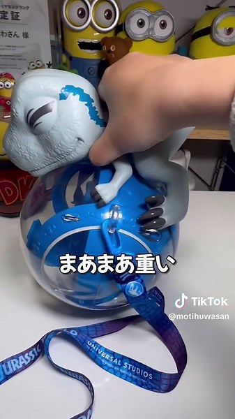ジュラシックパークエリアの新ポップコーンバケツとチュリトス