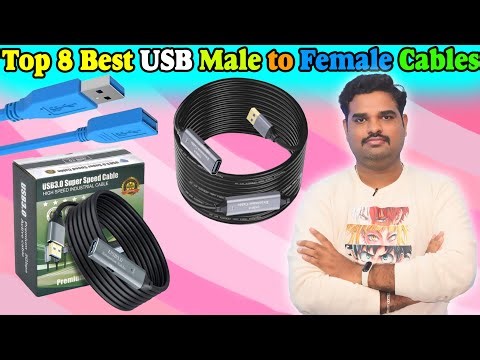 ✅Top 8 Best USB Male to TypeA Female Cable In India 2025 With Price|USB Ext Cable Review &Comparison