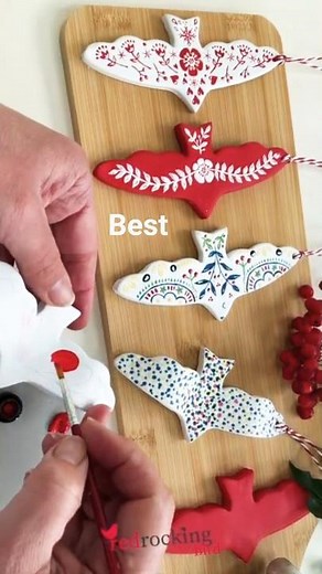 🎨 Relax & Create: Easy Air Dry Clay DIYs for the Holidays