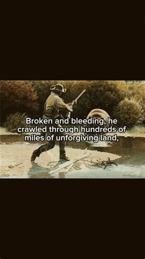 The revenant was actually based on a true story. #history