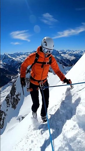 Chasing the Summit: A Mountaineer’s Dream #mountains