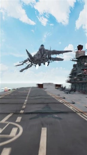 US MiG-29 Executed a Flawless Touchdown on the Deck of the Aircraft Carrier